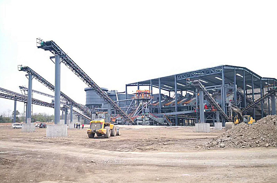 四川绵阳时产1000吨新型环保砂石生产线顺利完工